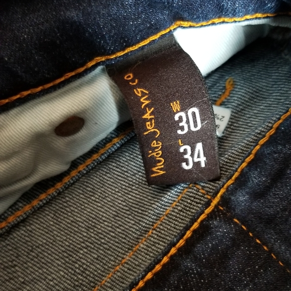 Nudie Jeans - Grim Tim 30/34 (hemmed to 32" Inseem - Picture 8 of 16
